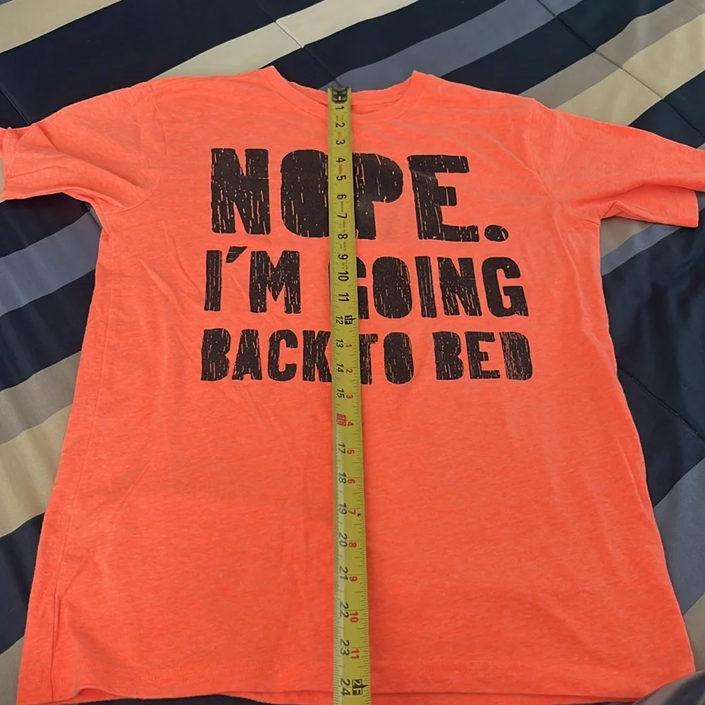 GUC Children’s Place Boy’s “Nope. I’m Going Back To Bed” Tee - Sz XL/14